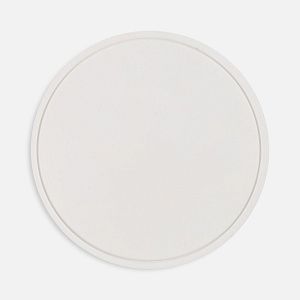 Лейбл из ПВХ Dzeta Round, L, белый