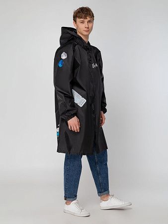 Дождевик Rainman Zip, черный, размер S v2
