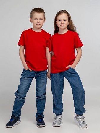 Футболка детская Regent Kids 150, красная, размер 8 лет (118-128 см)