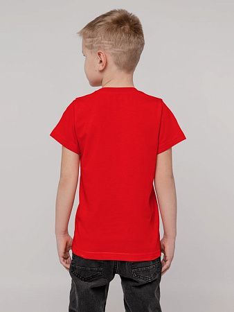 Футболка детская T-Bolka Kids, красная, размер 10 лет (130-140 см)