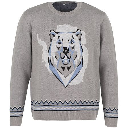 Джемпер Totem Bear, серый, размер XS