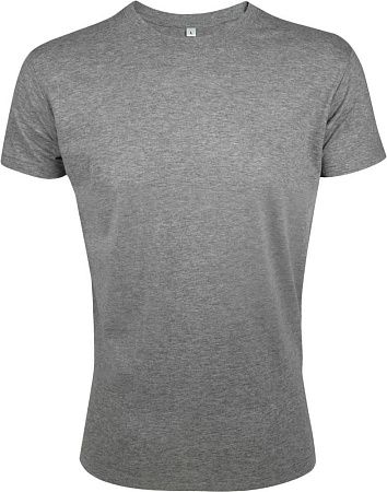 Футболка мужская Regent Fit 150, серый меланж, размер S