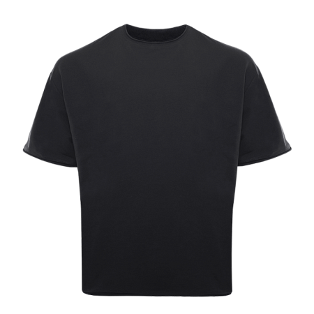 Футболка унисекс оверсайз STAN хлопок/спандекс 260, 41, Чёрный,  (20)  (52/XL)