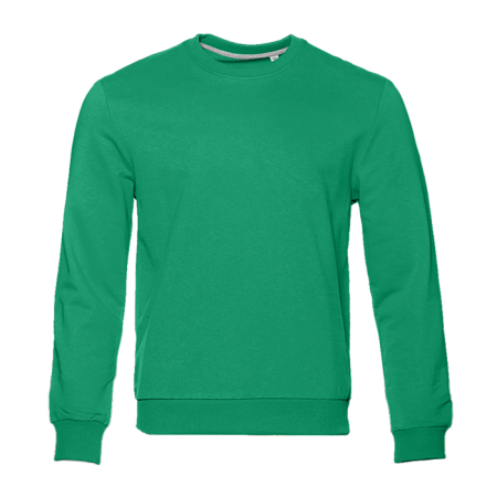 Свитшот унисекс STAN футер без начёса, 260, 63, Зелёный,  (30)  (54/XXL)