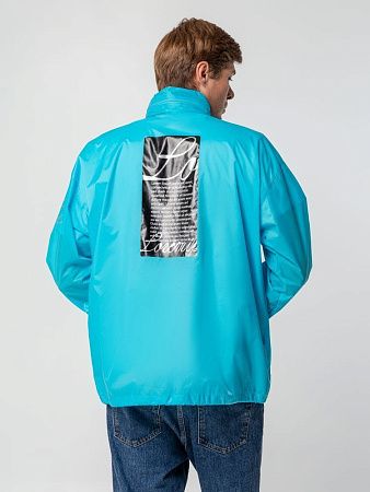 Ветровка из нейлона Surf 210, бирюзовая, размер XS
