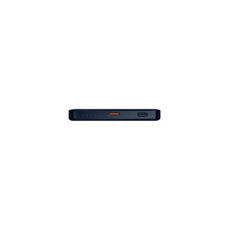 Внешний аккумулятор Атлантис (Atlantis) PD 5000mAh с функцией беспроводной зарядки 15W, синий