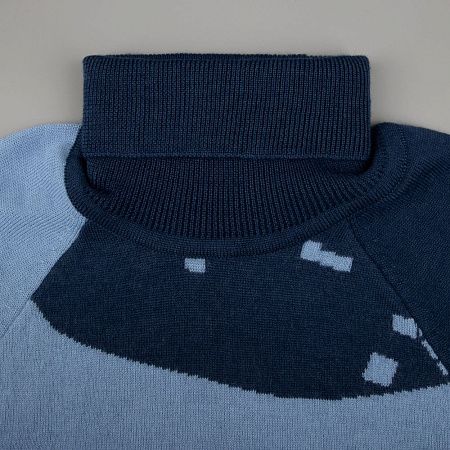 Джемпер на заказ Tricksy Net Reglan, полушерсть, размер M
