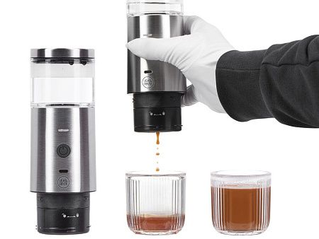 Портативная кофемашина «Robusta», цвет: черный