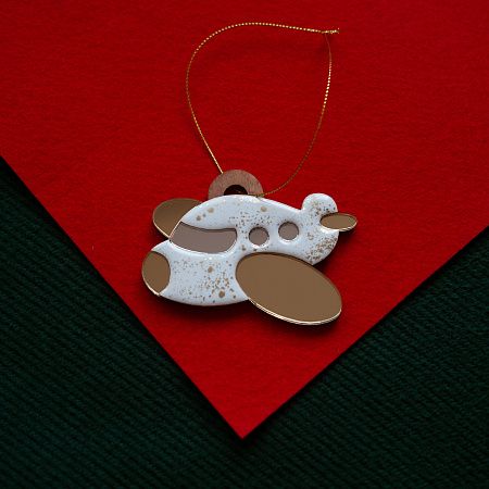 Ёлочная игрушка Самолетик