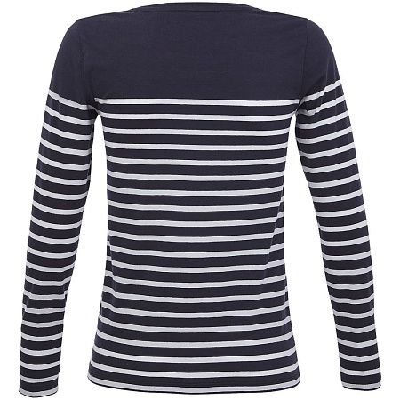 Футболка женская с длинным рукавом Matelot LSL Women, синяя с белым, размер XXL