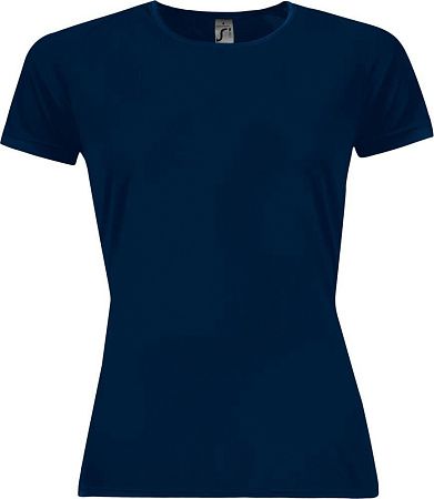 Футболка женская Sporty Women 140, темно-синяя, размер XXL