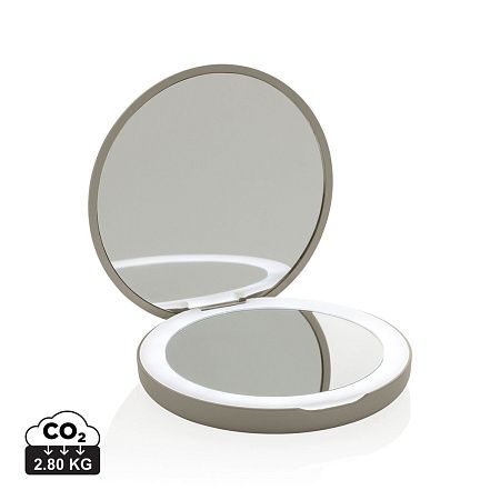 Зеркало для макияжа Lumora из переработанного пластика RCS