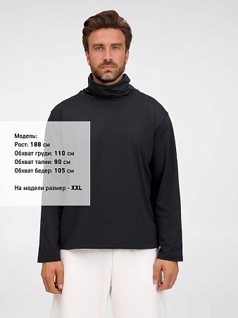 Лонгслив Morfiss, черный, размер XL/2XL