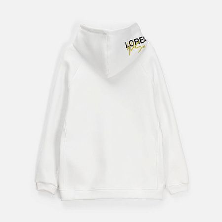 Худи унисекс оверсайз Easy Street, молочно-белое, размер XL/2XL