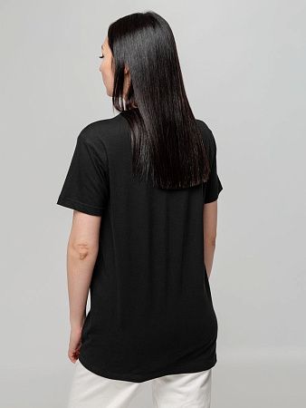 Футболка унисекс T-bolka 140, черная, размер 5XL