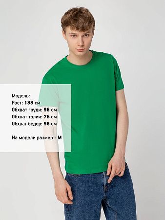 Футболка унисекс Regent 150, ярко-зеленая, размер S