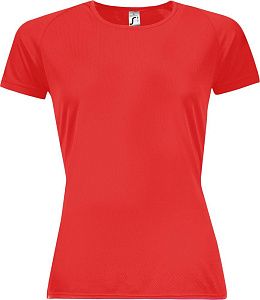 Футболка женская Sporty Women 140, зеленое яблоко под нанесение