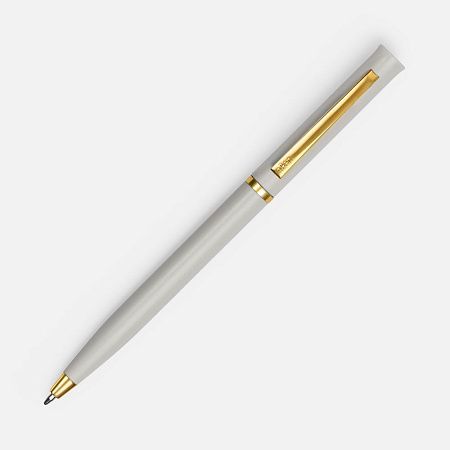 Ручка шариковая Euro Gold, серая
