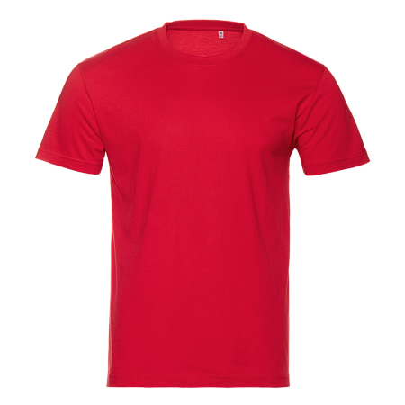 Футболка унисекс STAN, хлопок 150, 51, Красный,  (14)  (54/XXL)