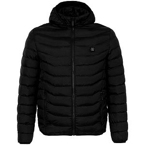 Куртка с подогревом Thermalli Chamonix, черная, размер XXL
