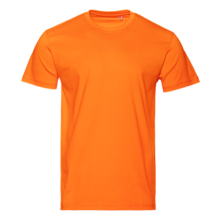 Футболка унисекс STAN, хлопок 150, 51, Оранжевый,  (28/1)  (44/XS)