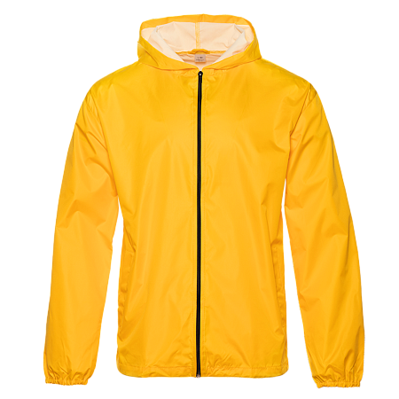 Ветровка унисекс STAN дюспо 210T, 85, 59, Жёлтый,  (12/1)  (54/XXL)