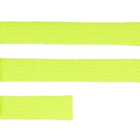 Плоский шнур Cord XL, желтый неон, 200 см