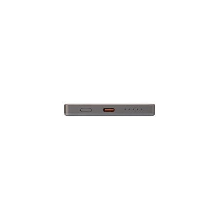 Внешний аккумулятор Оникс PD (Onyx PD) 5000mAh с функцией беспроводной зарядки 15W, серый