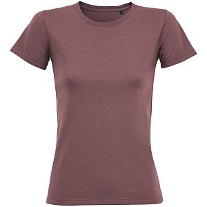 Футболка женская Regent Fit Women, черный меланж под нанесение