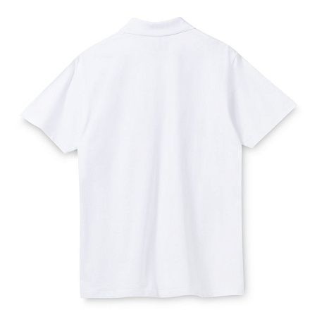 Рубашка поло мужская Spring 210, белая, размер 4XL