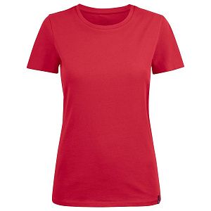 Футболка женская Ladies American U, темно-синяя под нанесение