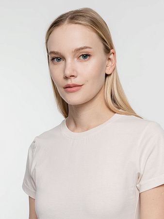 Футболка женская T-bolka Lady, молочно-белая, размер 3XL