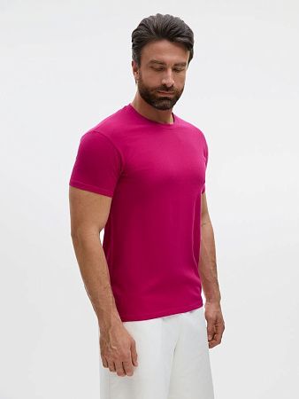 Футболка унисекс Regent 150, ярко-розовая (фуксия), размер XXL