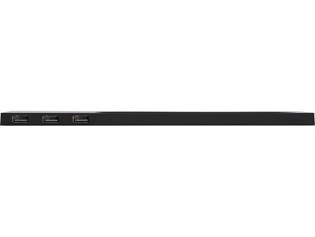 Беспроводное настольное зарядное устройство «Glide» с подсветкой, soft-touch
