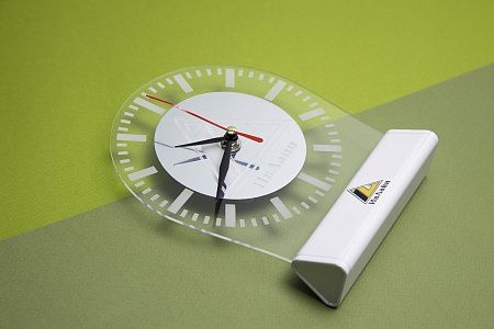 Настольная подставка с внешним аккумулятором, календарем или часами