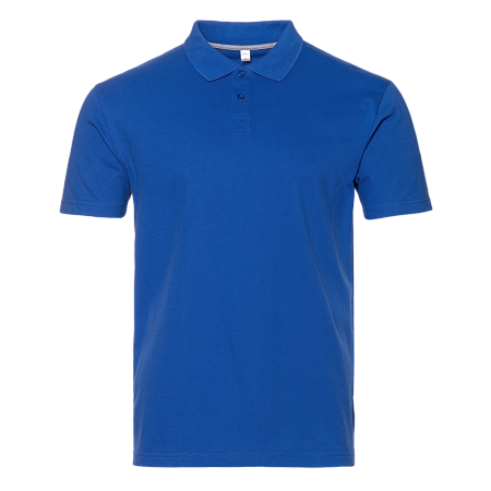 Рубашка поло унисекс STAN хлопок 185, 04U, Синий,  (16/1)  (56/XXXL)