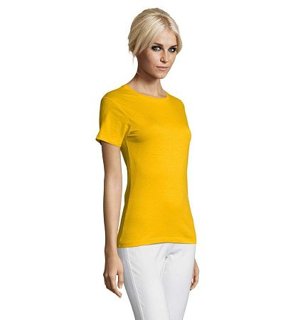 Футболка женская Regent Women, желтая, размер M