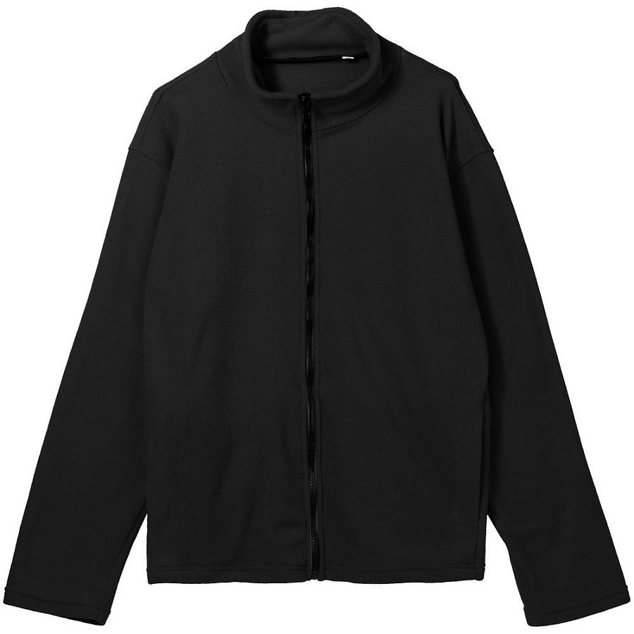 Куртка флисовая унисекс Manakin, черная, размер XL/2XL