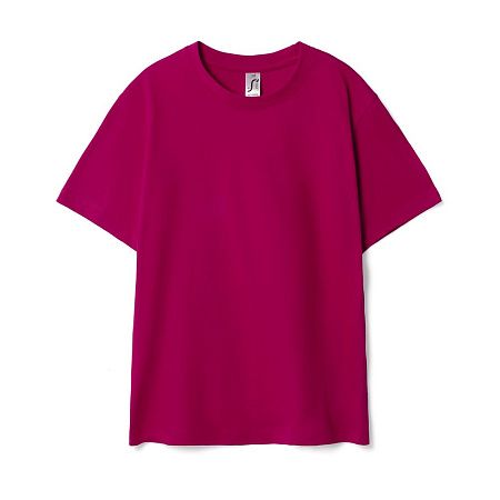 Футболка детская Regent Kids 150, ярко-розовая (фуксия), размер 10 лет (130-140 см)