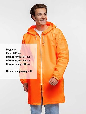 Дождевик Rainman Zip, оранжевый неон, размер M v2