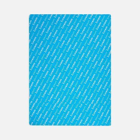 Флисовый плед Feltro Color Plus с печатью на заказ, S