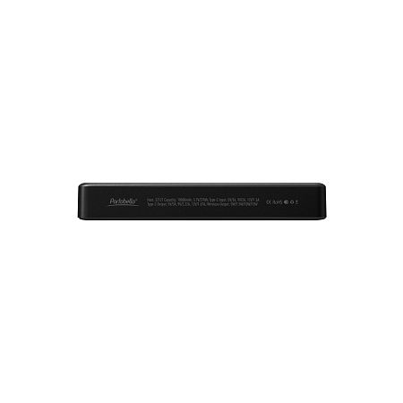 Внешний аккумулятор Атлантис Плюс PD (Atlantis PD Plus) 10000mAh с функцией беспроводной зарядки 15W, черный