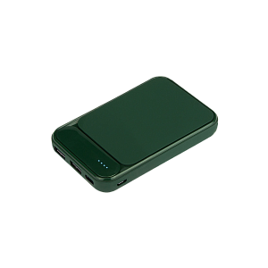 Внешний аккумулятор с подсветкой Старлайт PB (Starlight PB) 5000 mAh, зеленый