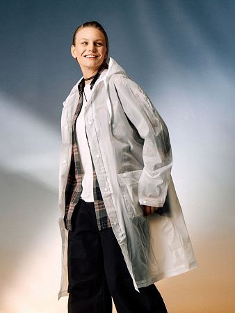Дождевик RainDrop, белый, размер XL/2XL