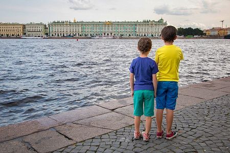 Футболка детская T-Bolka Kids, ярко-синяя, размер 10 лет (130-140 см)