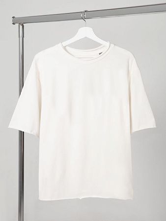 Футболка оверсайз Vozduh 2.0, кремовая, размер XL/2XL