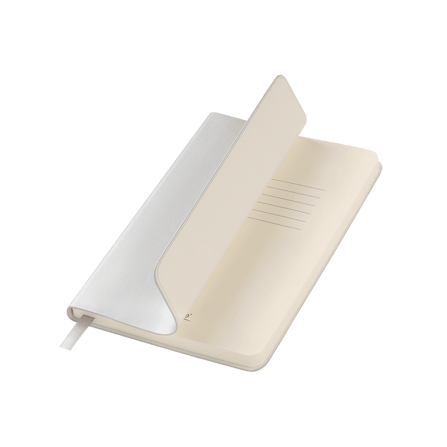 Ежедневник Спарк мини (Spark mini) A6 недатированный, серебряный