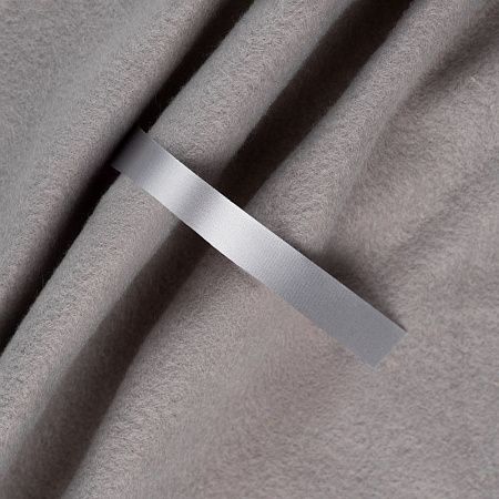 Лента сатиновая Satin 10 S, серая, 10 см