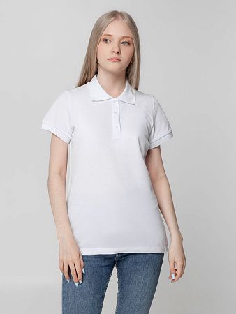 Рубашка поло женская Virma Lady, белая, размер 3XL