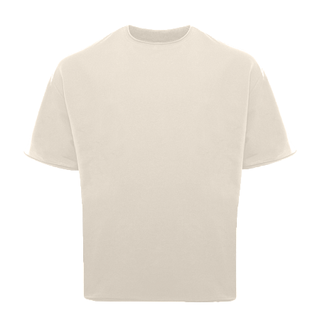 Футболка унисекс оверсайз STAN хлопок/спандекс 260, 41, Молочный,  (11)  (44/XS)